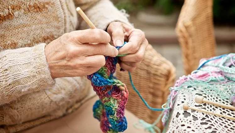 Envelhecer Tricotando