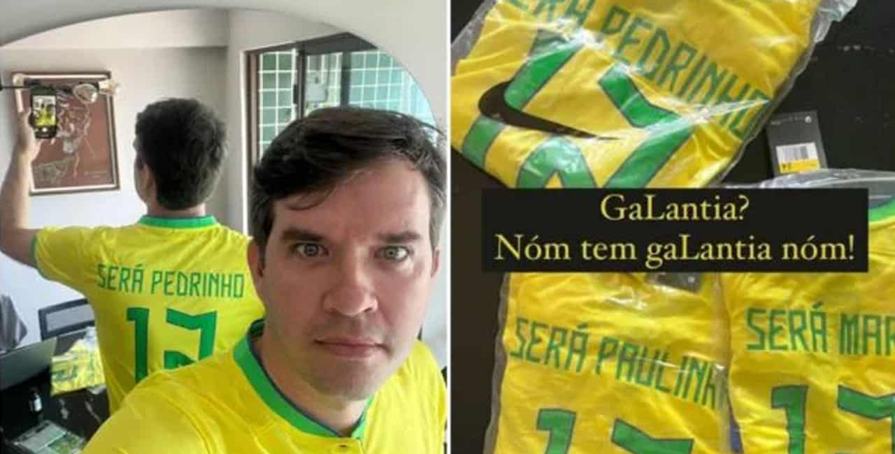 O Brasileiro Pedro Gurgel Compartilhou Em Suas Redes A Surpresa Ao Receber Camisas Da Seleção Com Os Nomes &Quot;Personalizados&Quot; Errados.
