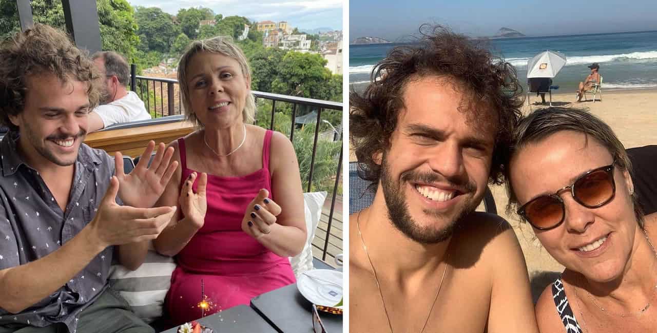 Giulia Gam Vira E Mexe Faz Declarações Apaixonantes Na Web, Para O Filho Theo Bial.