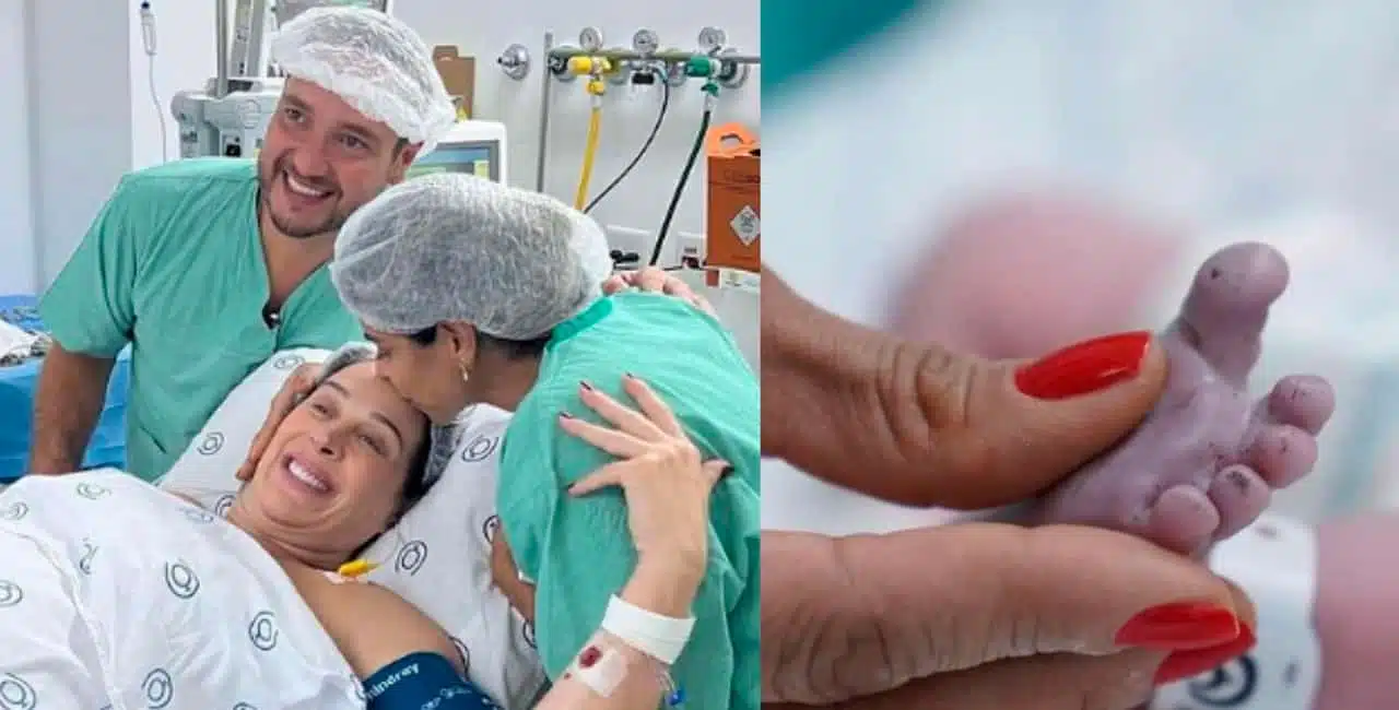 Claudia Raia Aparece Sorridente Em Novas Fotos Inéditas Do Parto De Filho Recém-Nascido, Luca