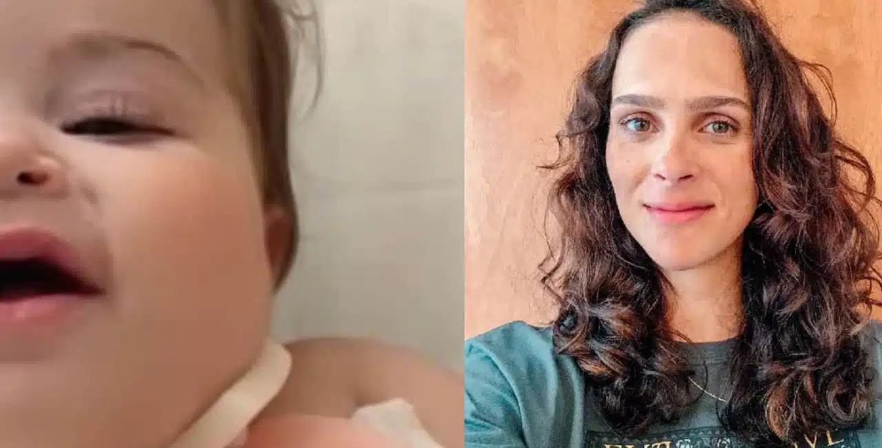 Letícia Cazarré Compartilha Imagem Da Filha Caçula, Maria Guilhermina Sorrindo No Hospital Onde Está Internada.