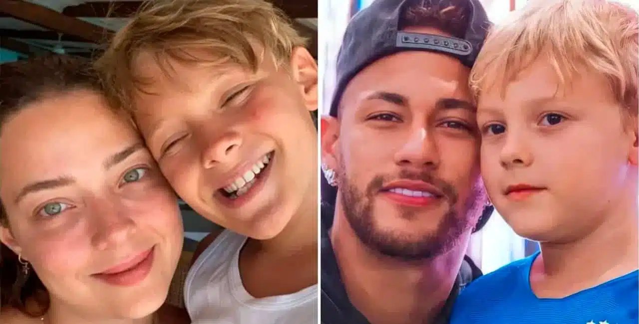 Aos 12 Anos De Idade, O Filho De Neymar Tem Se Tornado Cada Vez Mais Uma Mistura Entre Ele E A Mãe, Carol Dantas.