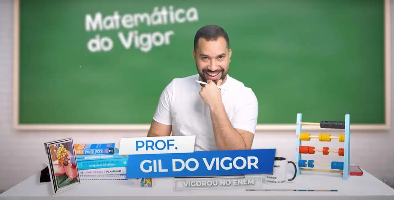 Ex-Bbb Gil Do Vigor Cria Canal De Aulas De Matemática Gratuitas Para Enem