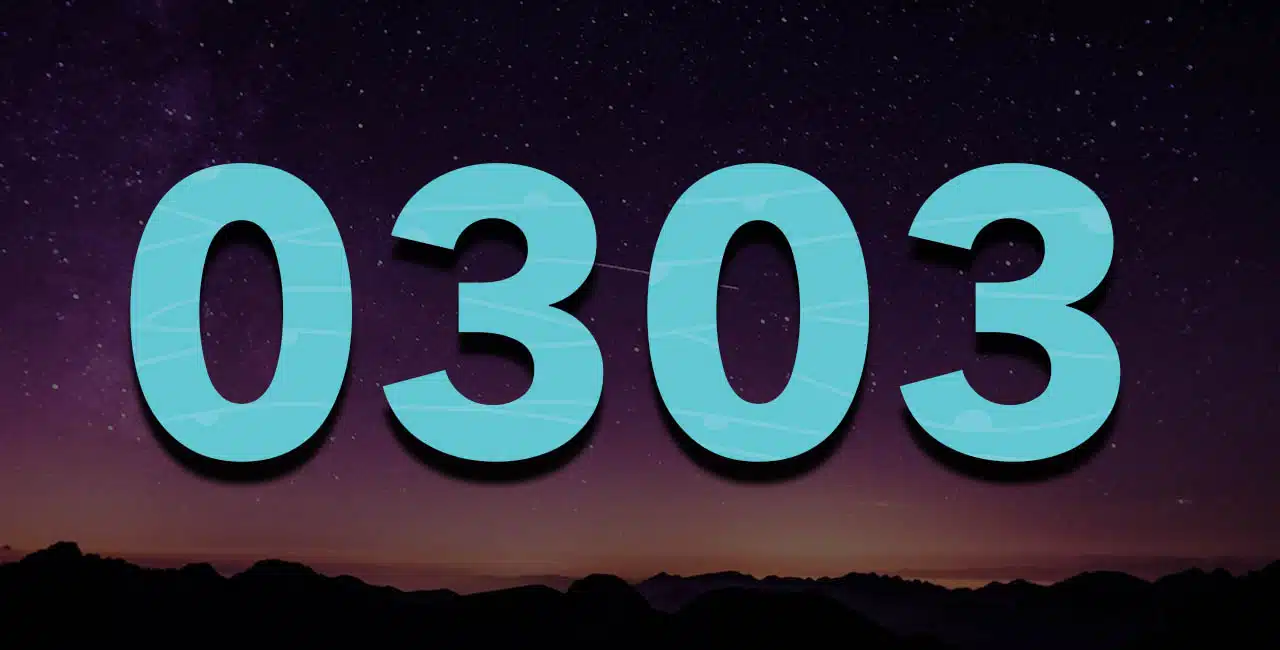 Significado do número 0303: Entenda a numerologia, anjos, horas iguais e mais
