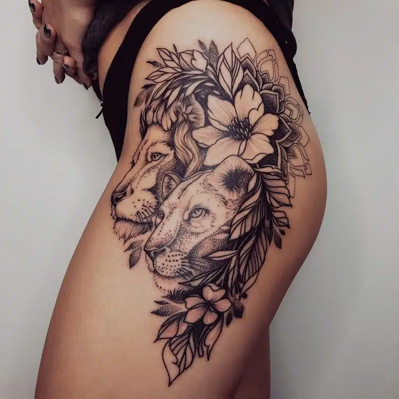 15 Modelos Delicados De Tatuagem Feminina No Bumbum: Veja Algumas Para Você Se Inspirar
