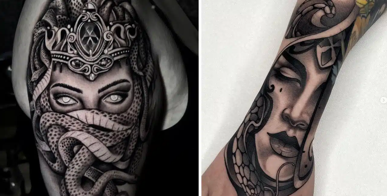 Antes De Fazer A Sua Tatuagem De Medusa, Confira O Significado Dela, Sua História Na Mitologia E Mais!