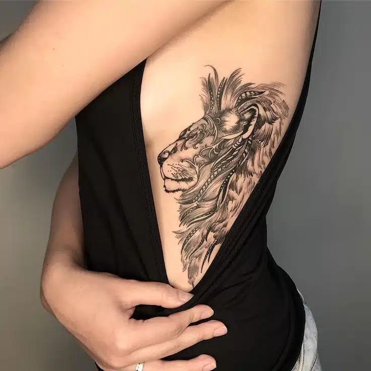 Tatuagem De Leão Para Mulheres: Veja 40 Versões Arrasadoras