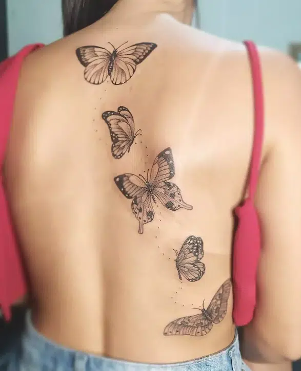 Tatuagem Feminina Nas Costas: 50 Fotos Mais Ideias De Traços