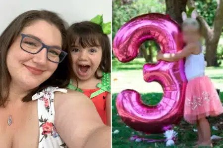 Após Morte Da Filha, Mãe Faz Alerta Sobre Riscos De Balões Em Formato De Números
