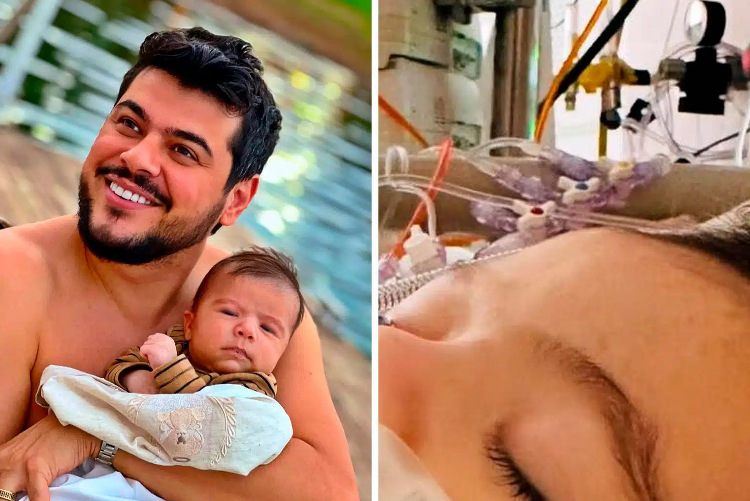 Sertanejo Cristiano Mostra Primeira Foto Do Filho Pós-Cirurgia
