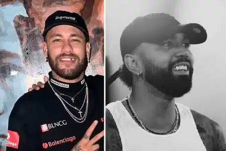 Virou Moda! Neymar E Gabigol Surgem Com Dentes De Prata