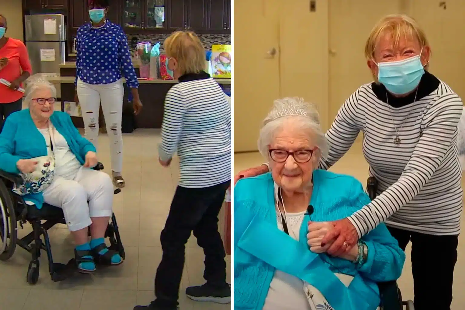 Mãe Reencontra Filha Durante Seu Aniversário De 98 Anos Após 80 Anos Separadas