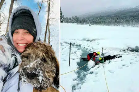 Corpo De Mulher Que Entrou Em Rio Congelado Para Salvar Seu Cão É Encontrado Abraçado Ao Animal