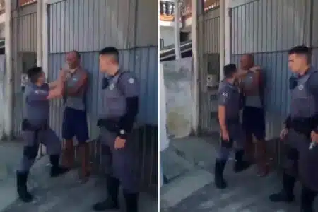 Pm Usa Spray De Pimenta No Rosto De Homem Negro Já Imobilizado Em São Paulo