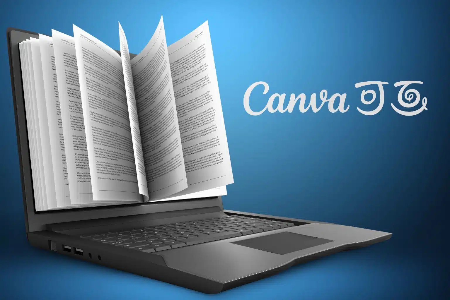 Como criar um livro profissional com modelos de ebook do Canva