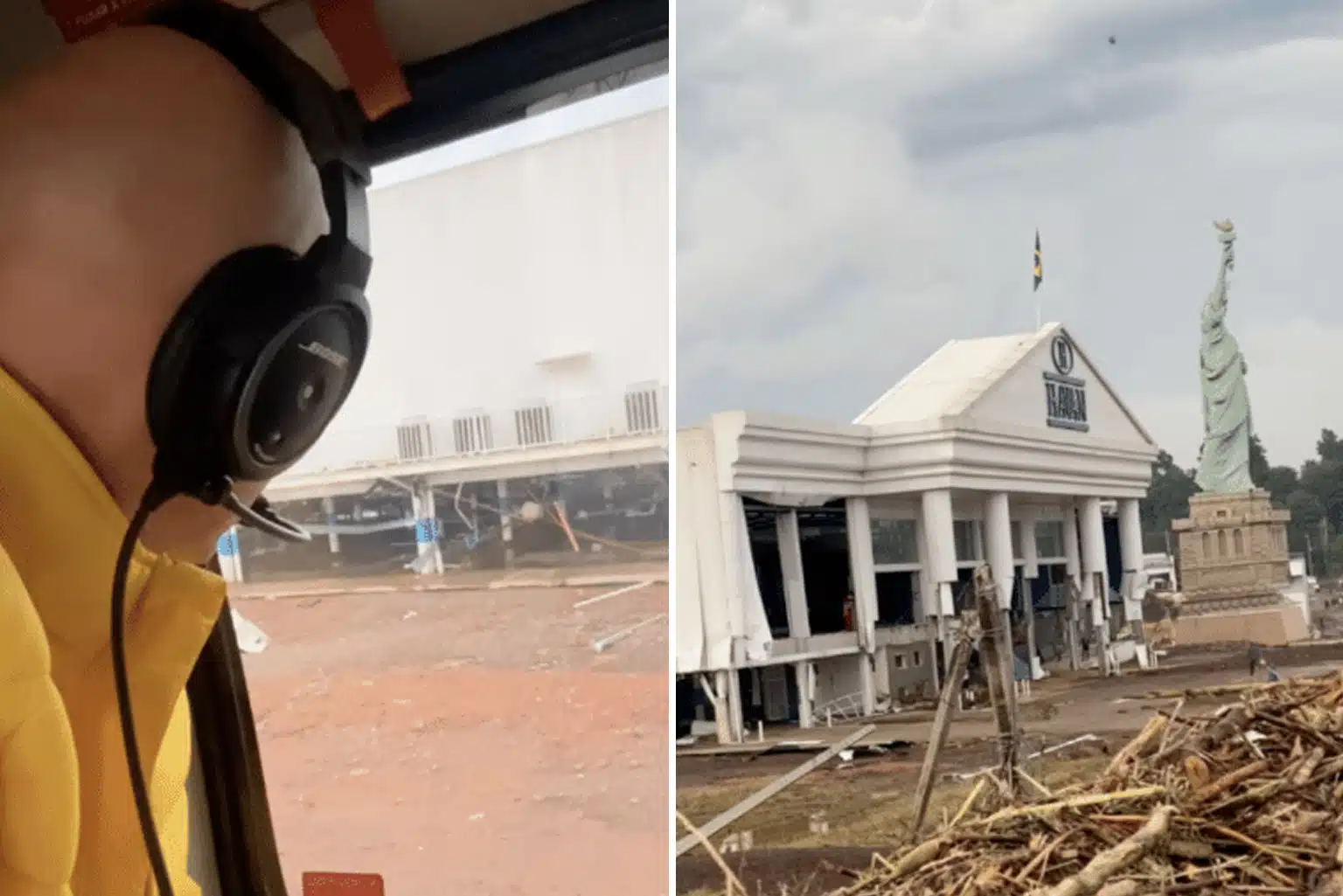 Hang Exibe Loja Da Havan Destruída Pelas Chuvas Em Lajeado; Confira Como Ficou