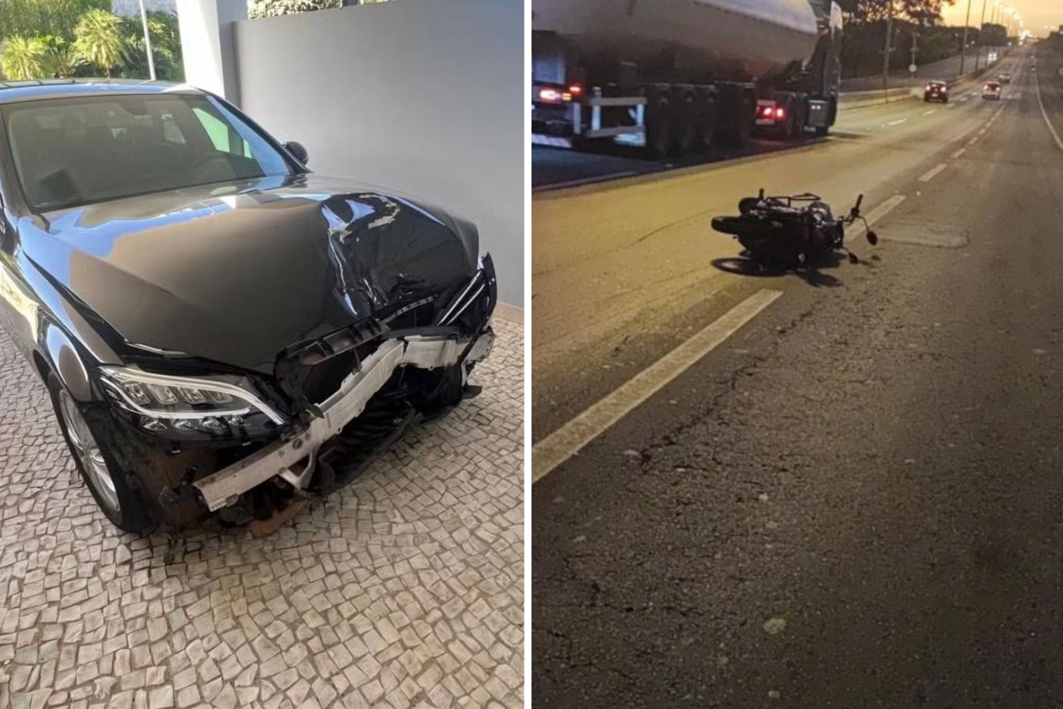 Vigilante Morre Após Ser Atropelado E Arrastado Por Uma Mercedes Em Go
