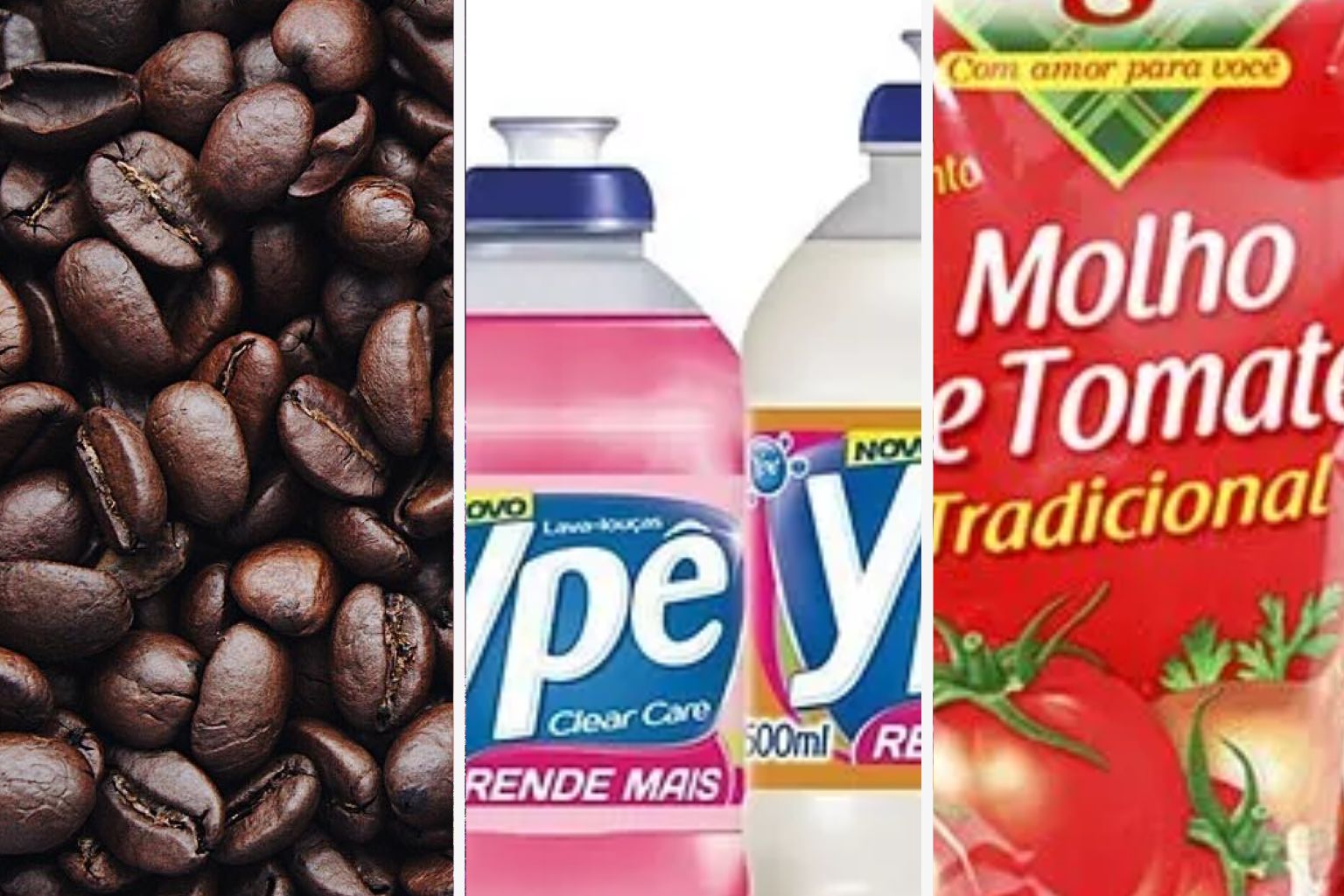 Veja os 10 produtos que recentemente foram considerados impróprios para o consumo no Brasil: café, chocolate e atum