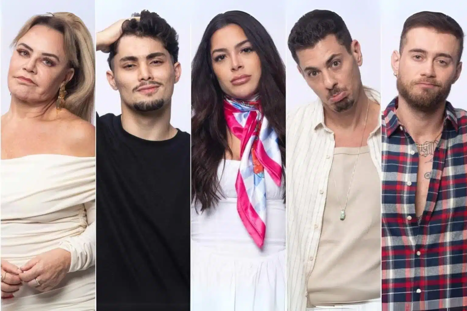 Flor, Gui, Luana, Sacha e Yuri estão na berlinda em A Fazenda 16: participe da votação