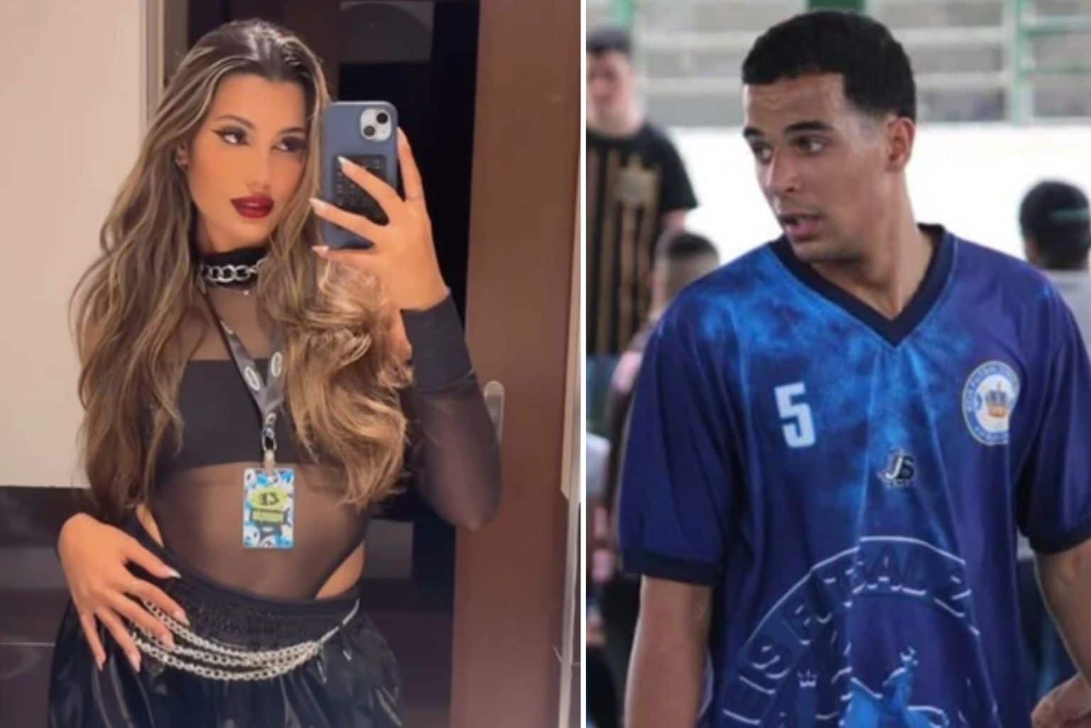 Jogador termina namoro e exclui fotos com bailarina após rumores de caso com Zé Felipe