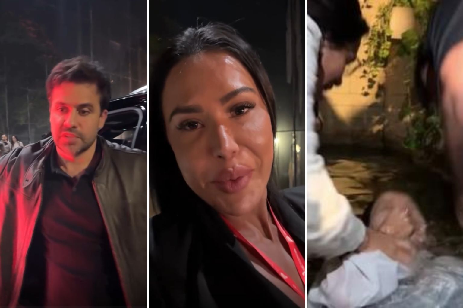 Gracyanne Barbosa É Batizada Durante Culto Conduzido Por Pablo Marçal