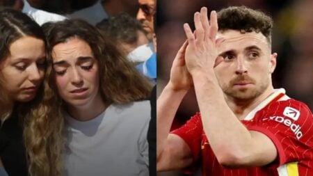 Esposa De Diogo Jota Se Emociona E Desaba Em Lágrimas Durante Enterro