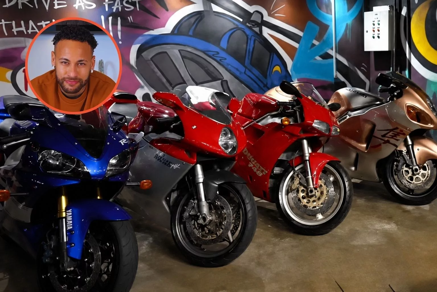 Como São As Motos Que Neymar “Herdou” Ao Comprar Mansão E Que Valem Uma Fortuna