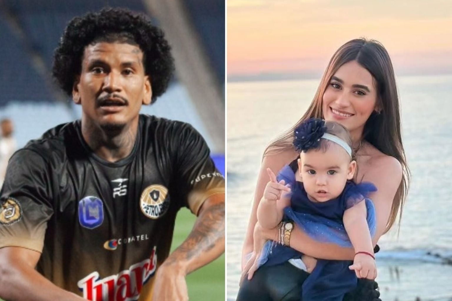 Jogador Hector Bello Lamenta Morte Da Esposa, Que Salvou A Filha Durante Terremoto