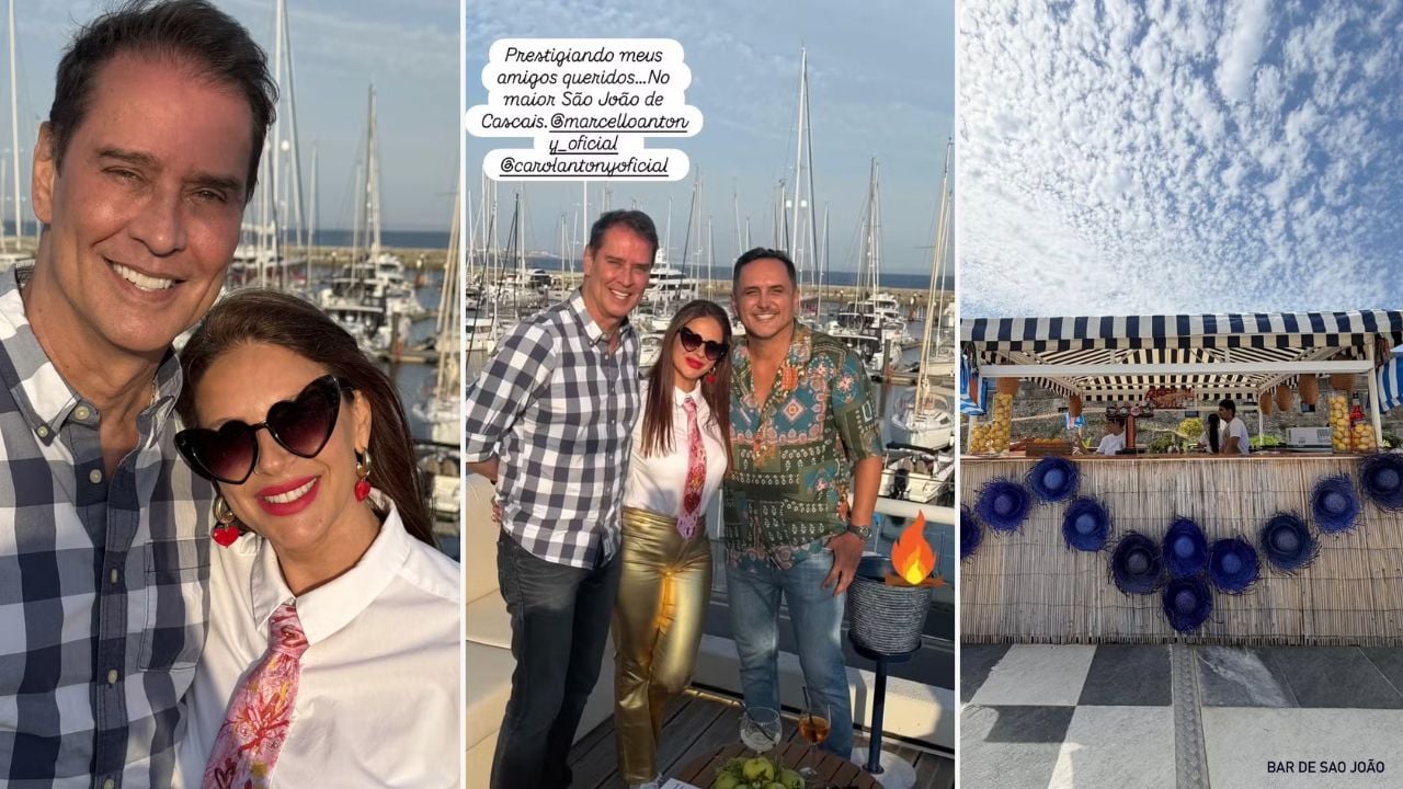 Em foto rara, mulher de Marcello Antony aparece agarrada ao ator em festa de Portugal Em Foto Rara, Mulher De Marcello Antony Aparece Agarrada Ao Ator Em Festa De Portugal