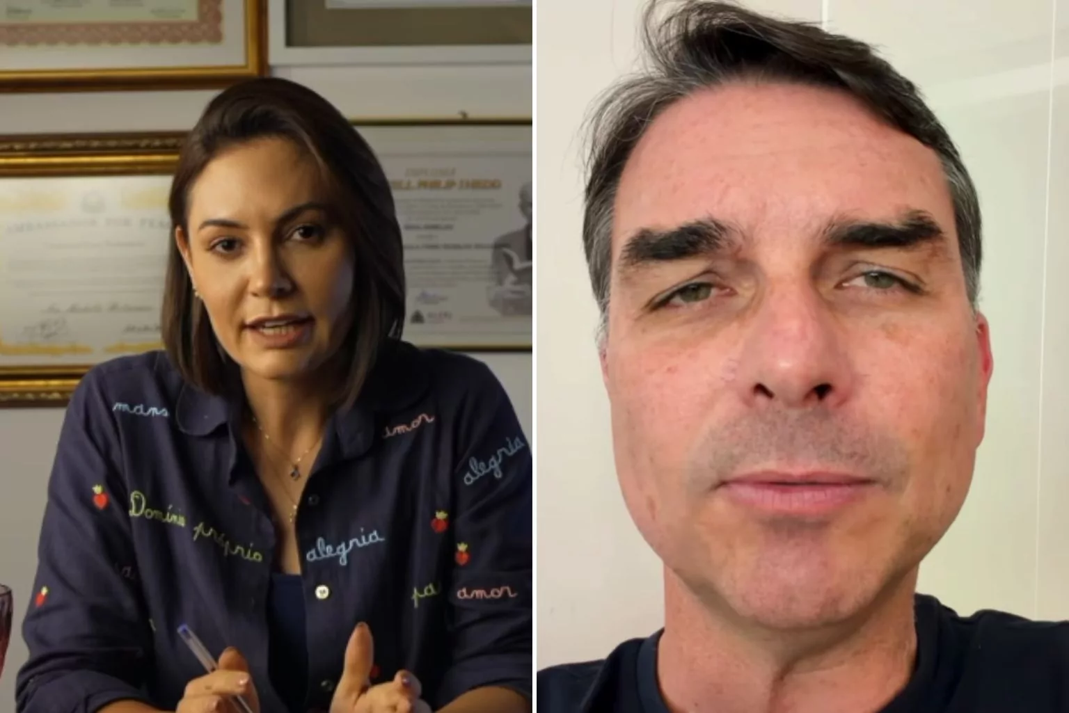 Michelle Dá A Entender Que Sabe De Algo Comprometedor Sobre Flávio