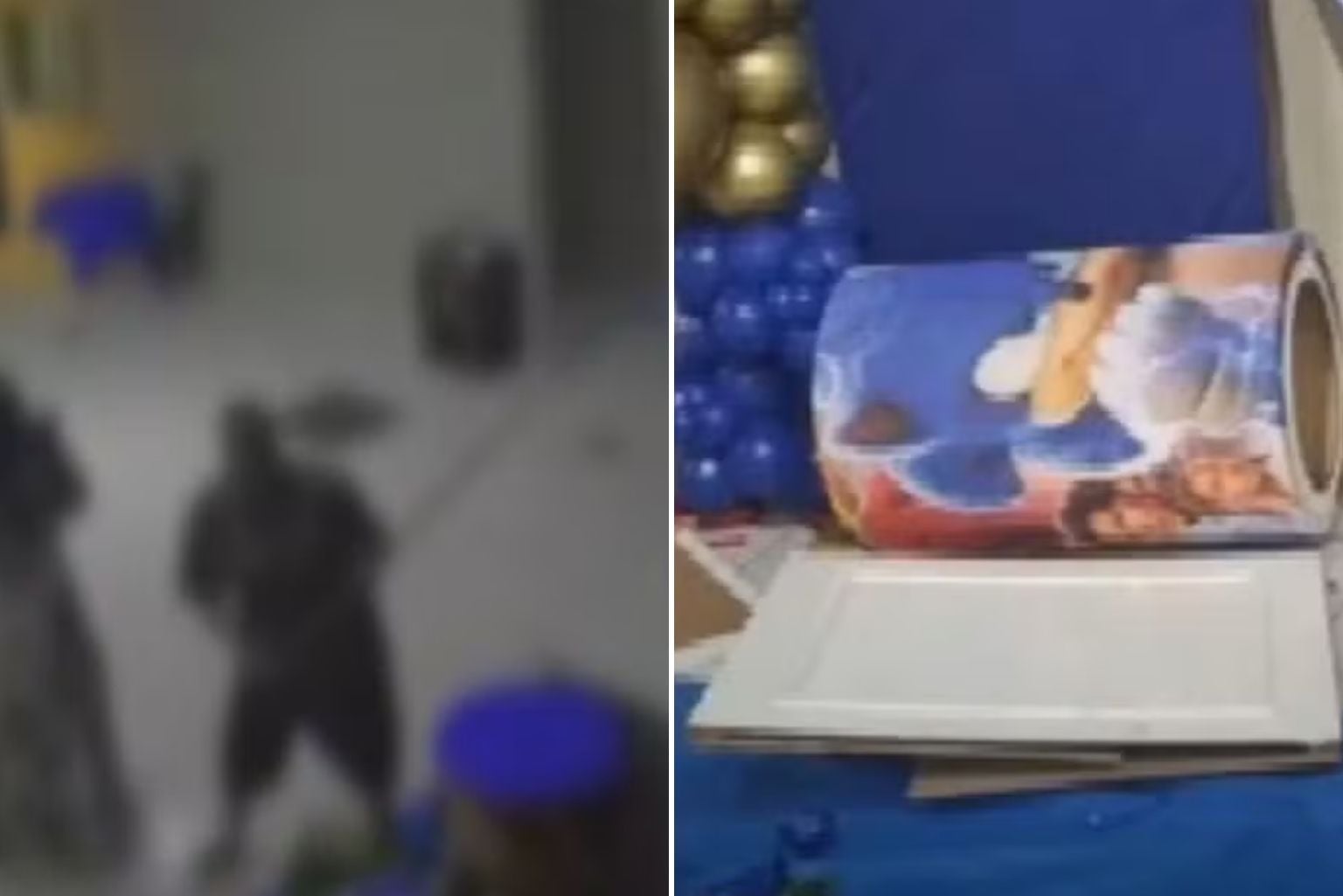 Mulher Destrói Decoração Da Festa De Aniversário Do Filho De Sua Ex Com Taco