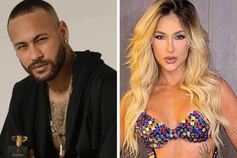 Montagem Feita A Partir De Fotos Das Redes Sociais De Neymar E Virginia Fonseca - Metrópoles
