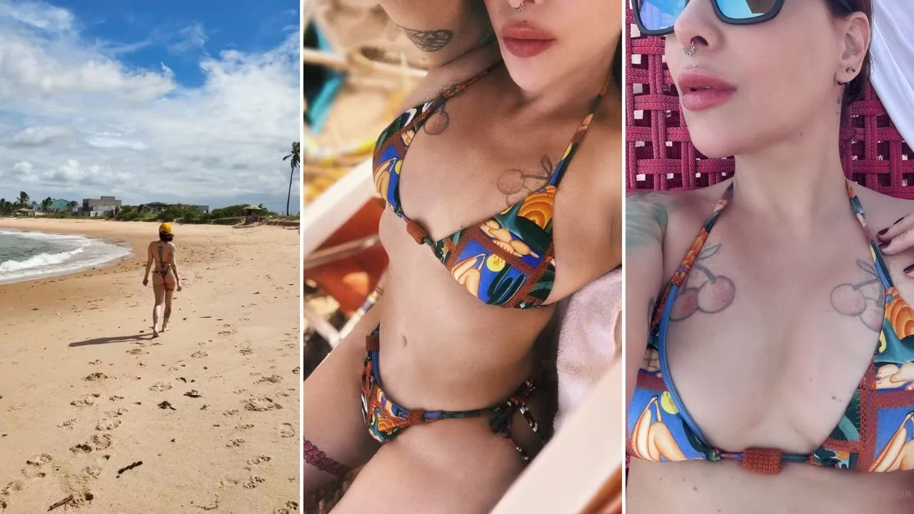 Pitty exibe cliques de biquíni e fãs rasgam elogios à cantora: "Que mulher perfeita" Pitty Exibe Cliques De Biquíni E Fãs Rasgam Elogios À Cantora: "Que Mulher Perfeita"