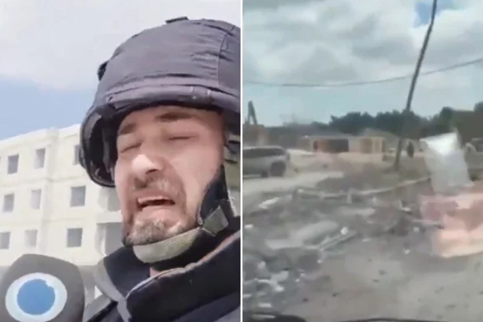 Vídeo mostra momento em que repórter é atingido por drone de Israel no Líbano