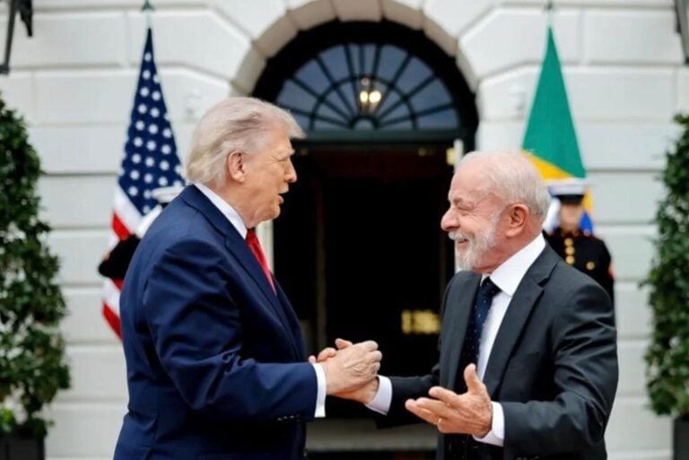 Lula E Trump Em Encontro Na Casa Branca -- Metrópoles