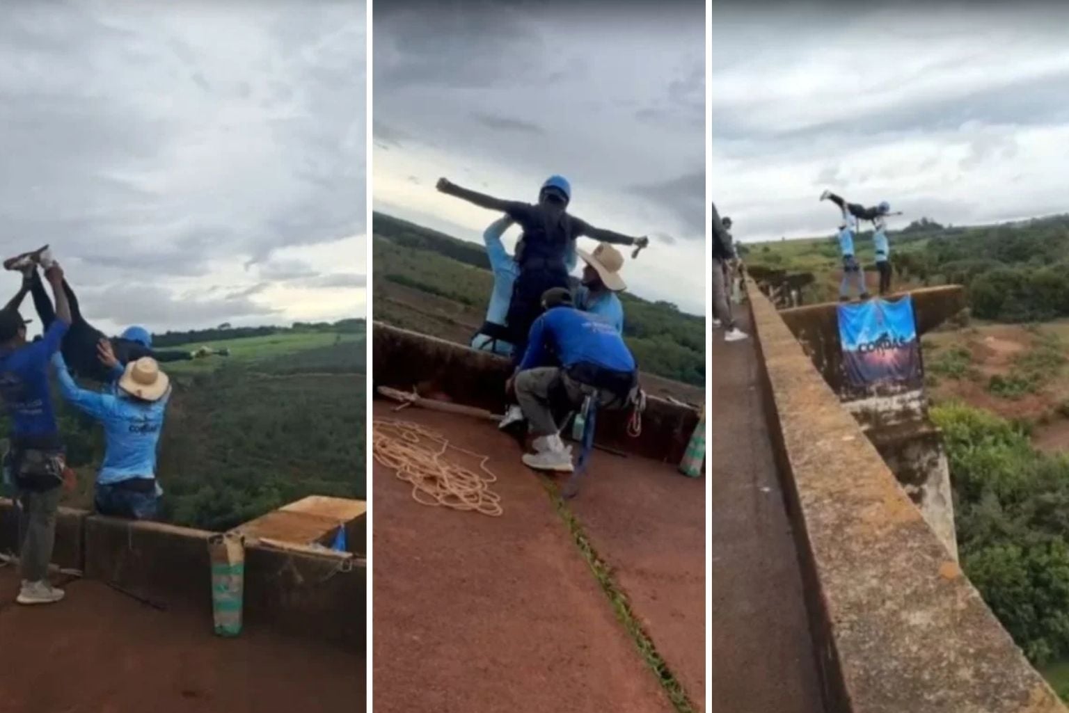 Novos Ângulos Mostram Momento Da Tragédia Em Salto De Rope Jump Em Sp; Veja Vídeos