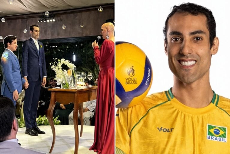 Jogador Douglas Souza Se Casa Com Gabriel Campos Em São Paulo; Veja O Vídeo