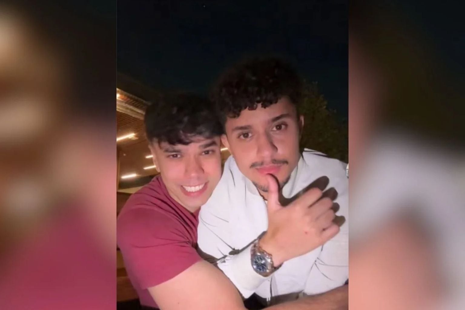 Foto Colorida Do Procurador Do Município De São Paulo, Giulian Salvador De Lima Regis, E O Companheiro Gabriel Conceição Costa, Em Foto Publicada Nas Redes Sociais.