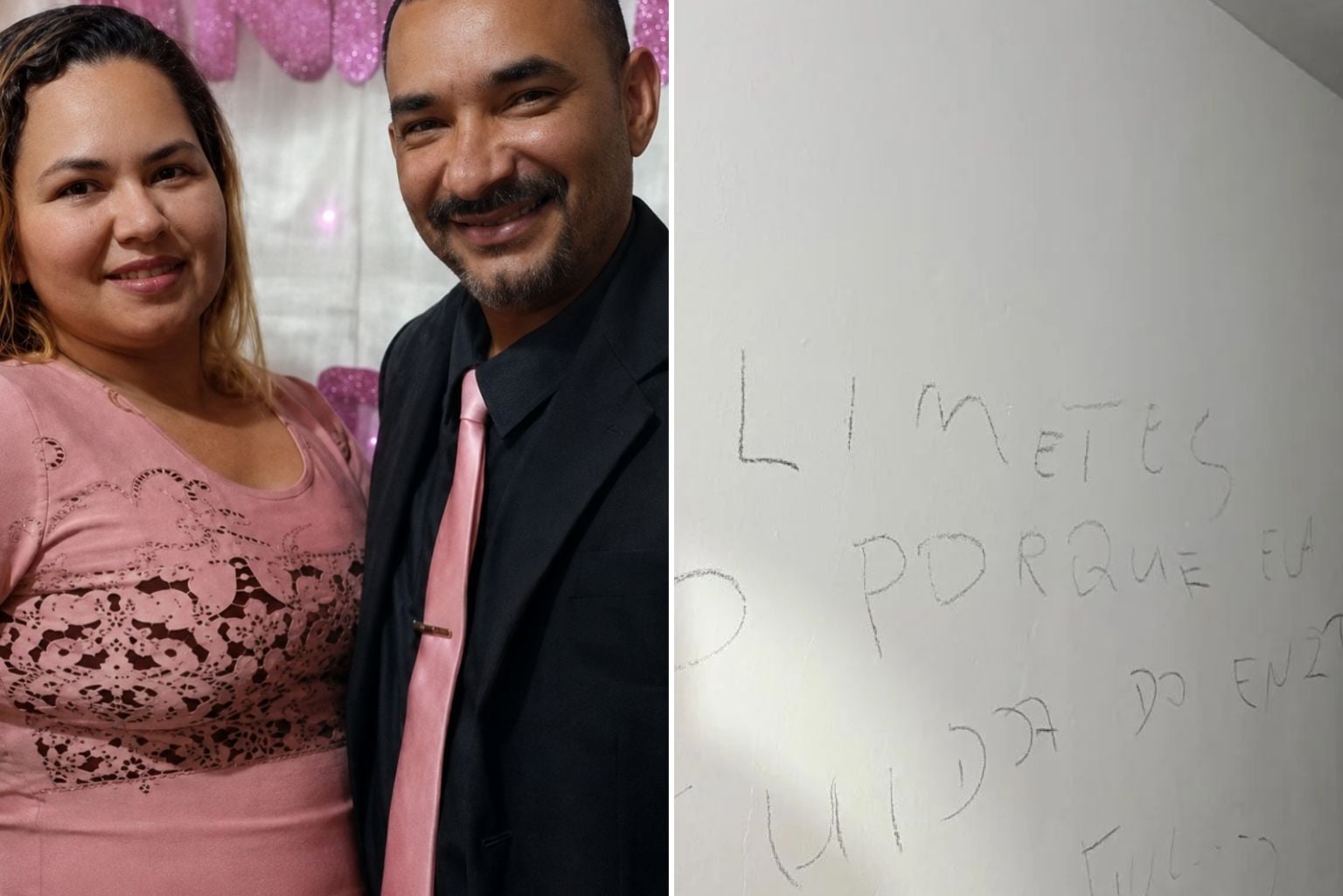 Veja O Que O Homem Que Matou A Esposa A Facadas Em Sp Escreveu Na Parede