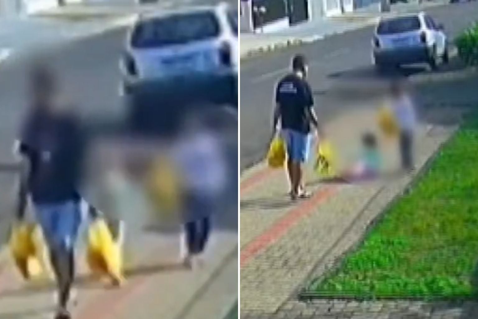 Mãe De Menina Chutada Pelo Pai Registrou Boletim De Ocorrência Após Ver Imagens