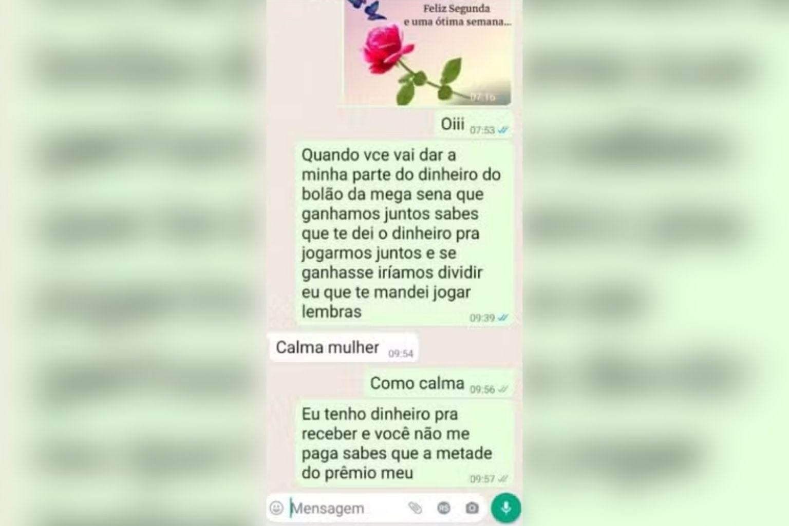 Mensagens E Testemunhas: Como Mulher Provou Ter Acordo Verbal Para Dividir Prêmio Milionário Da Mega-Sena Com Ex