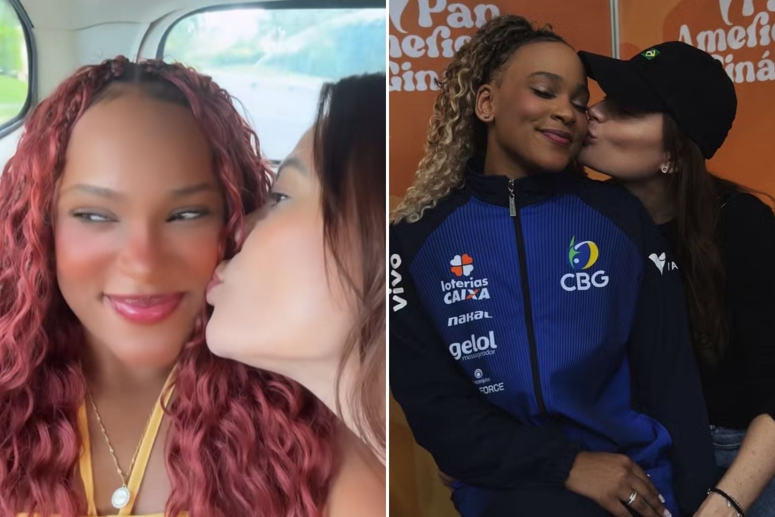 Rebeca Andrade Ganha Beijo Da Namorada Em Clima De Romance; Vídeo