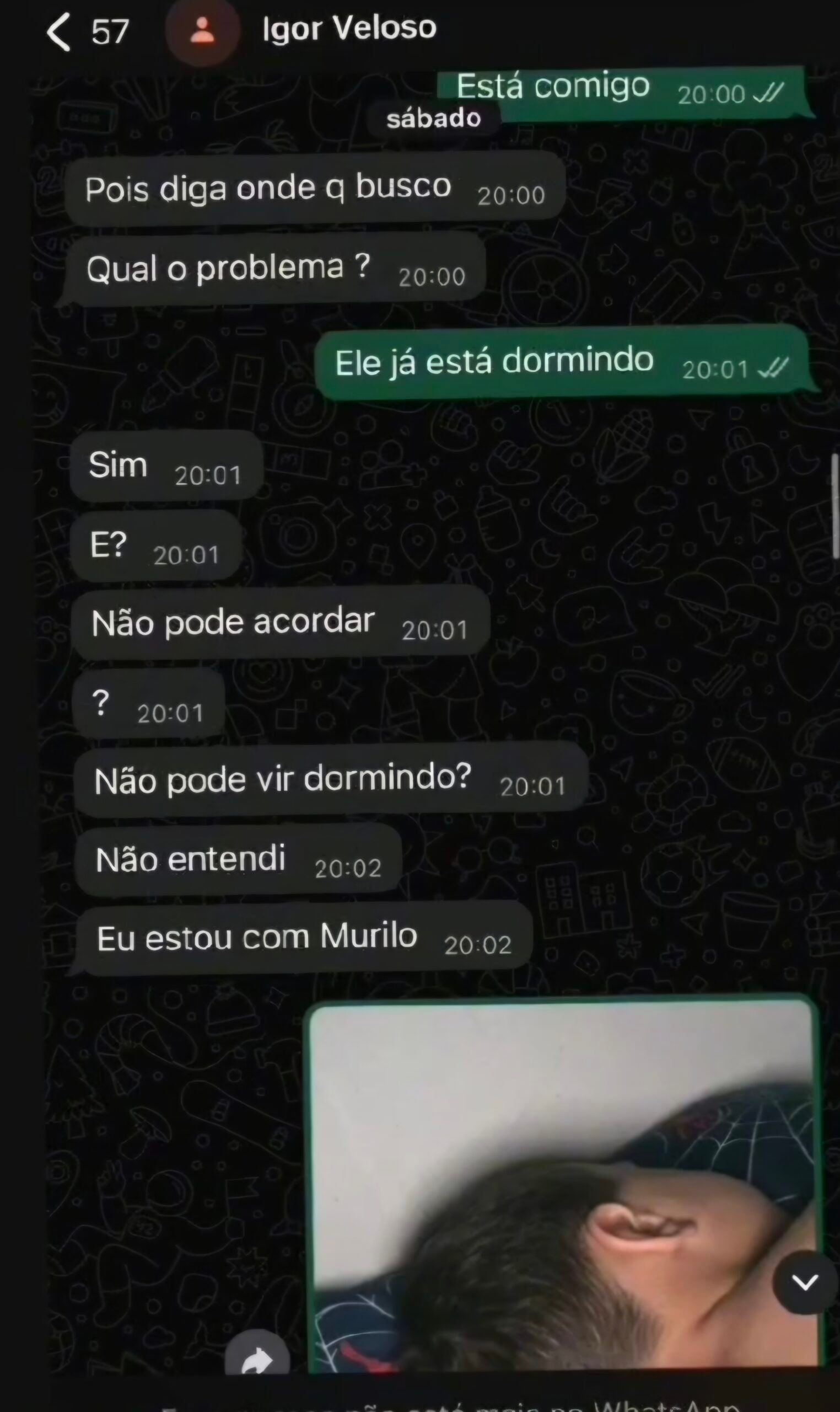 Prints Expõem Pressão Enfrentada Pela Mãe De Gustavo Antes Da Tragédia