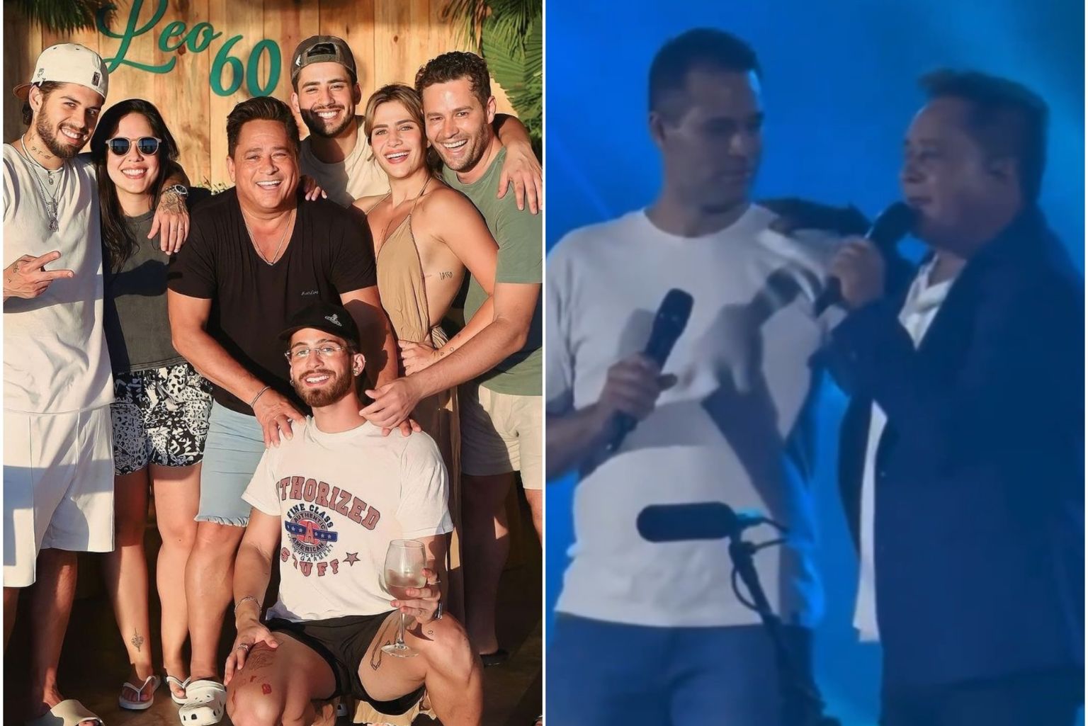 Leonardo Reclama Dos Outros Filhos Durante Show Com O Primogênito: “Esse Aqui É O Único”
