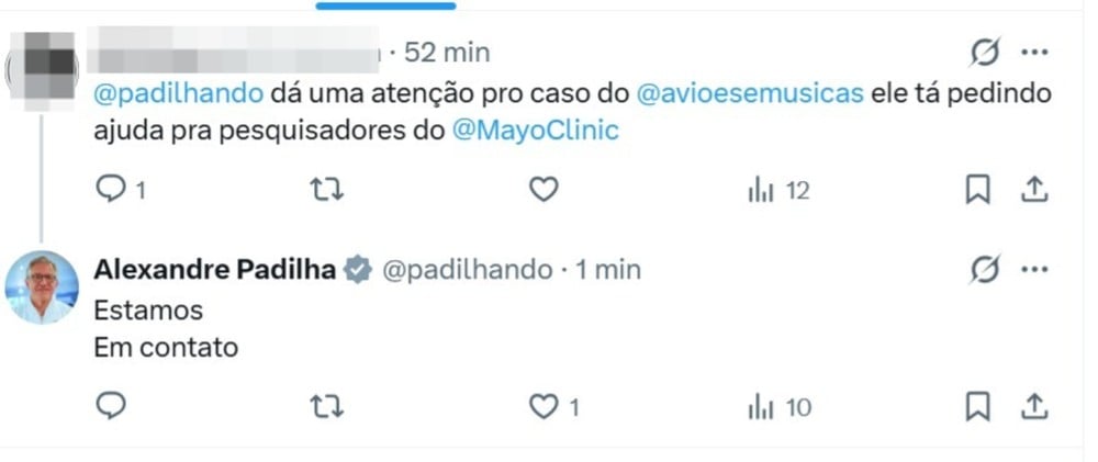 Alexandre Padilha Respondeu A Uma Publicação Sobre O Caso Do Influenciador Lito