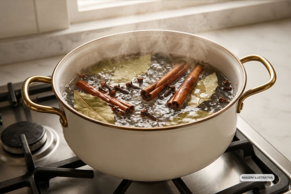 O que acontece quando louro, canela e cravo são fervidos juntos? Ferver Folhas De Louro, Canela E Cravo Muda O Aroma Da Casa; Veja Para Que Serve