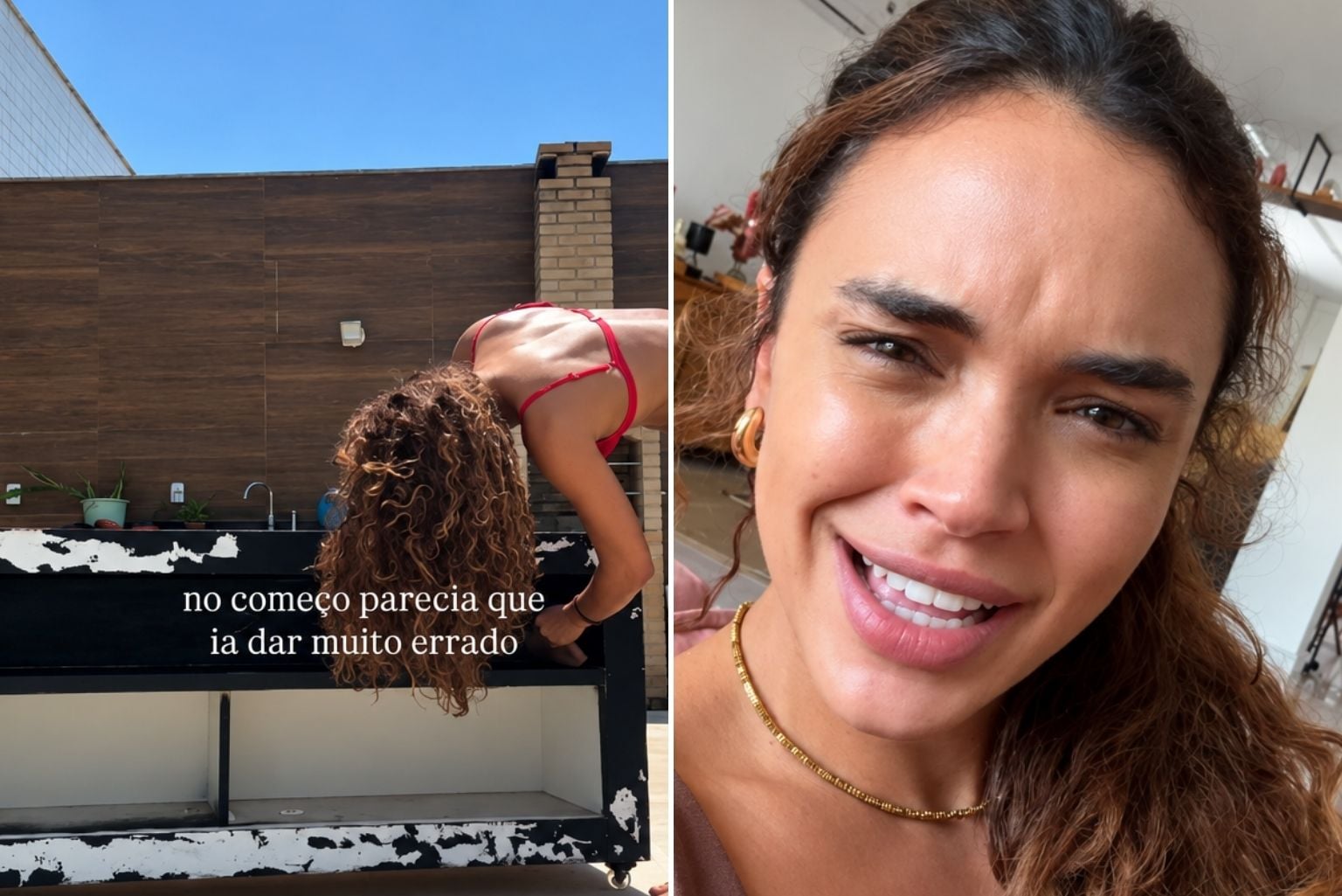 Giovana Cordeiro Rebate Críticas Após Aparecer De Biquíni Durante Reforma