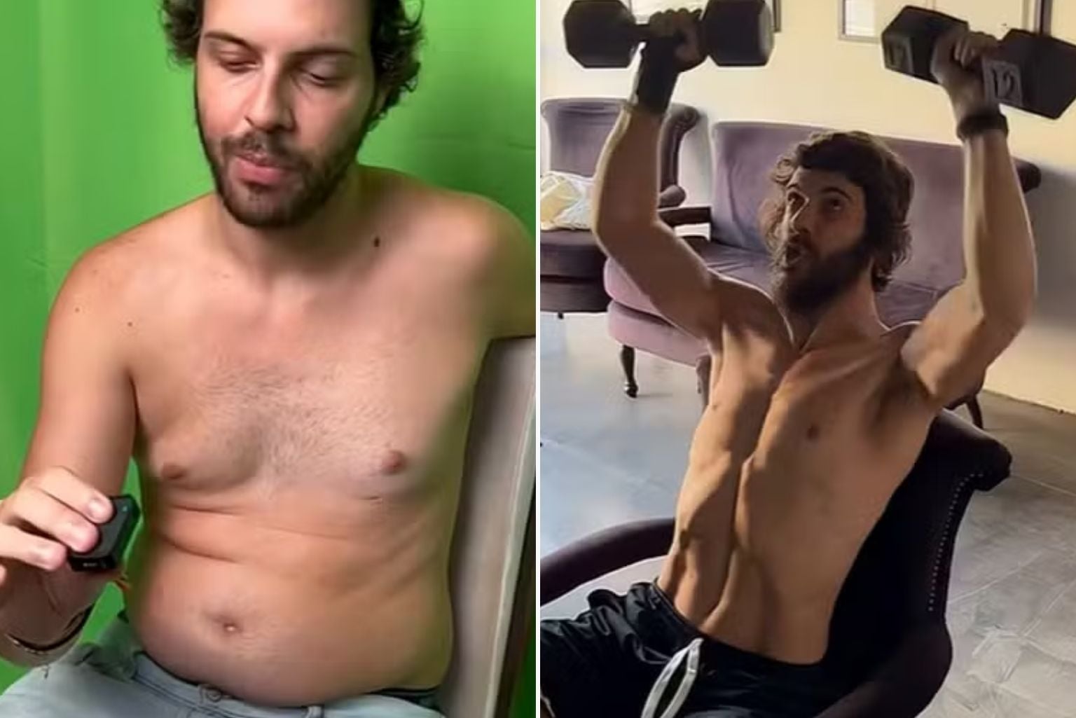 Pó De Beterraba E Treino 7X Por Semana; Os Segredos Da Transformação De Defante