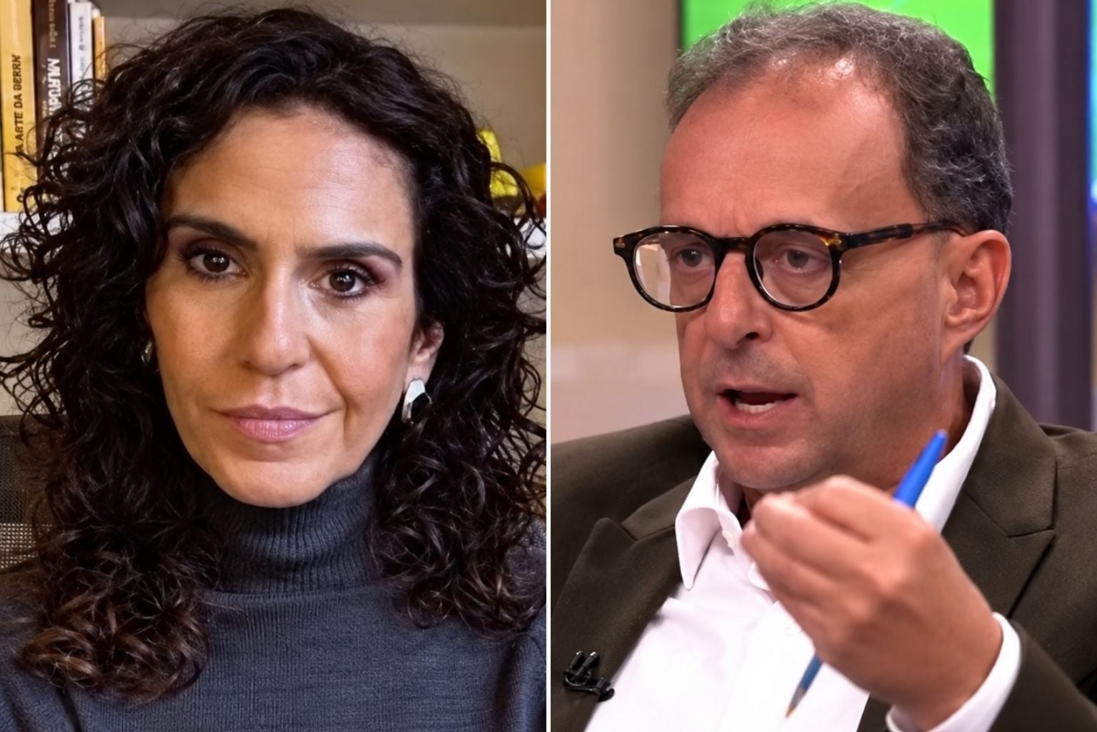 Malu Gaspar E Octavio Guedes Batem Boca Ao Vivo Na Globonews Em Discussão Sobre O Stf; Vídeo