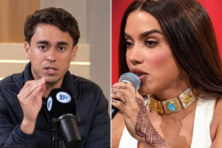 Nikolas Ferreira Diz Que Anitta Não É Artista E A Chama De Cabo Eleitoral Da Esquerda: &Quot;Eu Sou Músico&Quot;